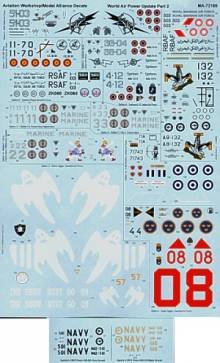 1/72 1/48 World Air Power Update No 2. F-111C; Saab Viggen; Euro