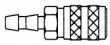 Quick coupling 2.7 mm