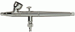 Hansa 281 Chrome - Buse 0.2 mm, godet 2 ml