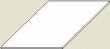 Plaque neutre blanche / neutral white plate 15 x 29cm 1,00mm (2p