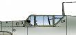 1/32 Messerschmitt Bf 109E Canopy. 1 piece, for Hasegawa kit