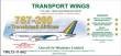 1/72 Boeing 767-200 Transbrasil Airlines