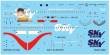 1/144 Decals Boeing 737-300 Sky Europe (Muriel)