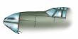 1/48 B-26 Marauder Vacuform Canopy Set. Includes: main, nose & a
