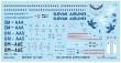 1/144 Decals Boeing 737-300 Slovak Airlines (SKY)