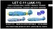 1/48 LET C-11/JAK-11 (Austria,Hungary,2x Egypt)