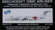 1/72 Beechcraft 1900C AIRLINER (Red Cross)