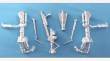 1/48  Mirage F.1 Landing Gear (Italeri, ESCI)
