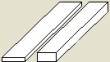 Baguettes / Strips 35cm 0,25mm x 0,50mm (10pc)