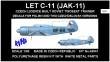 1/48 LET C-11/JAK-11 (Poland, 2x Czechoslovakia)