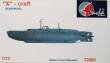 1/72 X�Craft British submarine (full resin kit)