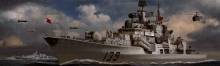 1/200 Chinese Navy DDG 139 `NINGBO\' Sovremenniy Class 956EM Impr