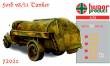 1/72 Ford V8/51 Tanker (resin kit+decals)