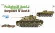 1/35 CH Panzer III Ausf. J Contorl Tank & Borgward IV Ausf.