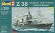 1/700 German Destroyer Z-38 Narvik Class