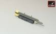 1/48 AIM-9E Sidewinder + AERO 3B launcher with F-4 adapters (2pc