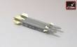 1/48 AIM-9E Sidewinder + 2 x AERO 3B launchers with Republic F-1