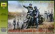 1/35 German R-12 Heavy Motorcycle w/ rider&officer