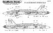 1/48 F-18 Hornet Stencils