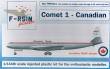 1/144 de Havilland Comet 1. Decals Canadian Pacific / RCAF/Royal