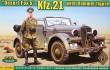 1/72 Kfz.21 Desert Fox's with Rommel figure