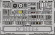 Bf 109G-2 placards self adhesive  1/24 - (TRU)