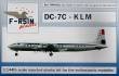 1/144 Douglas DC-7. Decals KLM