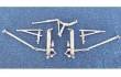 1/72  B-17G Landing Gear (Revell)