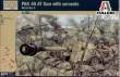 1/32 WWII German PAK40 AT gun w/servant