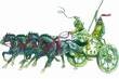 Italeri - Gladiators with Quadriga - 1/32