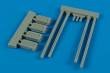 1/32 US. Navy polyurethane wheel chock NWC-4/5 - late production