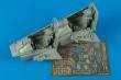 1/32 Su-25UB Frogfoot B cockpit set (TRUMP)