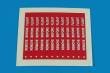 1/32 Remove before flight flags - with lettering