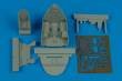 1/48 F4U-7 Corsair cockpit set (HAS)