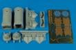 1/48 F-22A Raptor exhaust nozzles - opened HASEGAWA