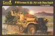 1/72 WWII German Sd. Kfz.10/4 with 20mm Flak 30