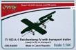1/144 Fi 103 A-1 Reichenberg w/ transport trailer