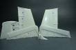 1/48 BAC/EE Canberra corrected tail/rudder (Airfix)