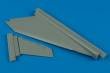 1/48 J35 Draken vertical fin (HAS)