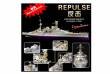1/350 WW II HMS Battlecruiser Repluse 1941 (For Trumpeter)