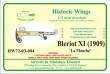 1/72 Bleriot XI 'La Manche' (1909)