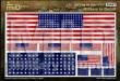 1/35 USA Flag 48 Stars WWII