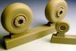 1/48 General Dynamics F-111A/D/E/F Aardvark wheels (Academy-Ital