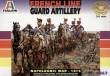 1/32 French Artillery Train. 6 horses with 3 riders. 1 limber wi