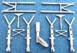 1/48  Savoia-Marchetti SM.79 Landing Gear (Trumpeter)