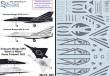 1/48 Mirage IIIRS R-2110 & R-2116 Black & White
