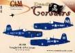 1/48 Vought F4U-5/5N Corsairs, VF-23, VC-4, VC-3