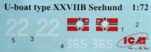 1/72 U-Boat Type XXVIIB \'Seehund\' (late)
