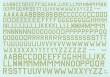 1/72 RAF WWII. Sky code letters 18", 24", 30"
