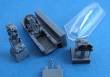 1/72 Mirage IIIE/R/5/BA Cockpit set (HELL)